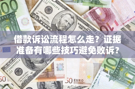 武汉借款诉讼流程怎么走？证据准备有哪些技巧避免败诉？