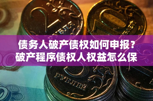 武汉债务人破产债权如何申报？破产程序债权人权益怎么保障？