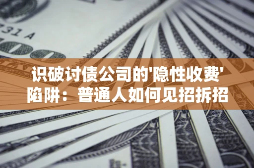 武汉识破讨债公司的'隐性收费'陷阱：普通人如何见招拆招？