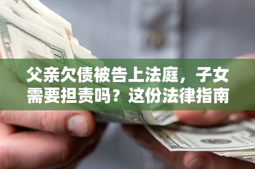 武汉父亲欠债被告上法庭，子女需要担责吗？这份法律指南必须看完