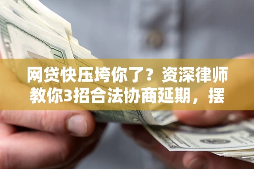 武汉网贷快压垮你了？资深律师教你3招合法协商延期，摆脱暴力催收！