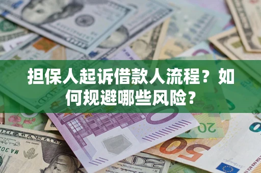 武汉担保人起诉借款人流程？如何规避哪些风险？