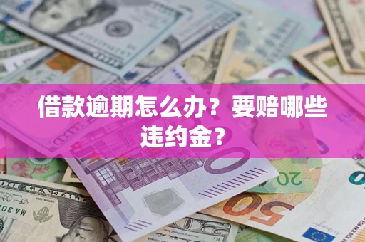 武汉借款逾期怎么办？要赔哪些违约金？