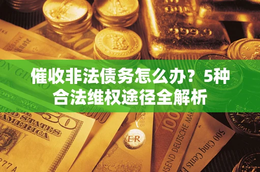 武汉催收非法债务怎么办？5种合法维权途径全解析